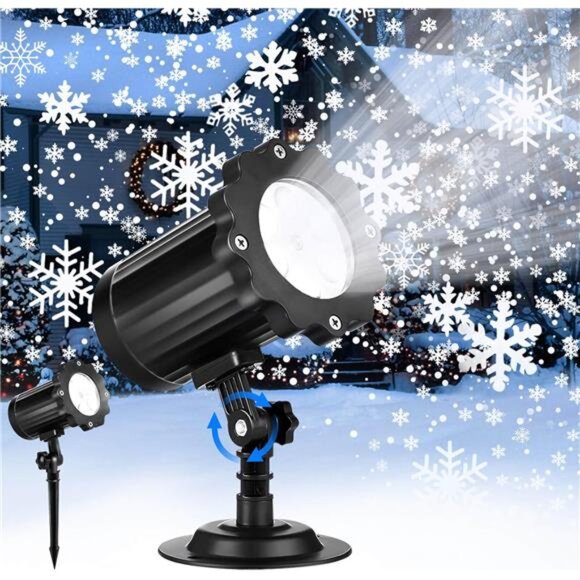 2025New Christmas Projector Lights Outdoor,Waterproof & Adjustable LED Projector - Picture 1 of 7